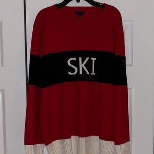 Talbots Vibrant Red Sweater